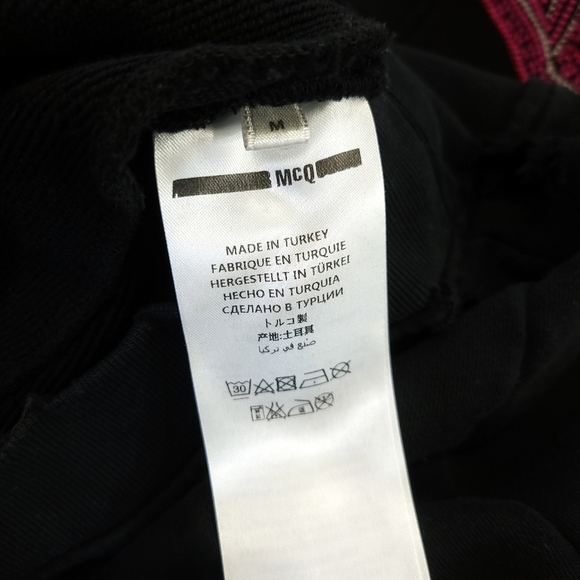 Alexander Mcqueen McQ Embroidered Bird Swollow Distressed Knit Sweater D… - Picture 8 of 10